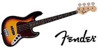 FENDER Made in Japan Junior Collection Jazz Bass 3-Color Sunburst