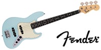 FENDER Made in Japan Junior Collection Jazz Bass Satin Daphne Blue