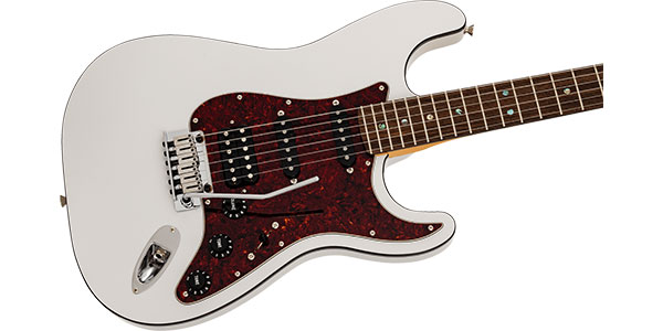 FENDER ( フェンダー ) / MIJ Limited Active Modern Strat HSS RW FB Feather Gray画像4