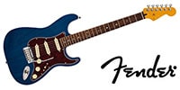 FENDER / MIJ Limited Active Modern Strat RW FB Sapphire Blue Trans