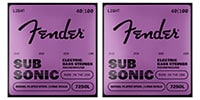 FENDER / 7250L - Light (040-100） ツインパックセット