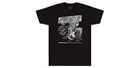 FENDER / Fender Stratocaster 70th Anniversary, Tee, Black, XL