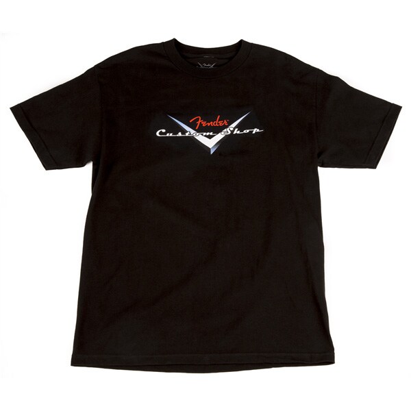 FENDER/T CUSTSHP ORIG LOGO BLK L