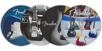 FENDER / FENDER GUITARS 4-PK COASTER SET MULTI