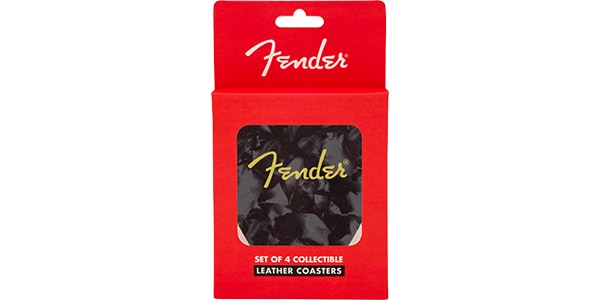 FENDER ( フェンダー )  / PICKED SHAPED LOGO 4-PK COASTER SET MU画像2