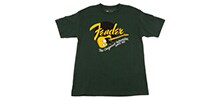 FENDER Fender Original Tele T-Shirt, Green, M