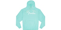 FENDER / Fender Spaghetti Logo Hoodie, Daphne Blue, M