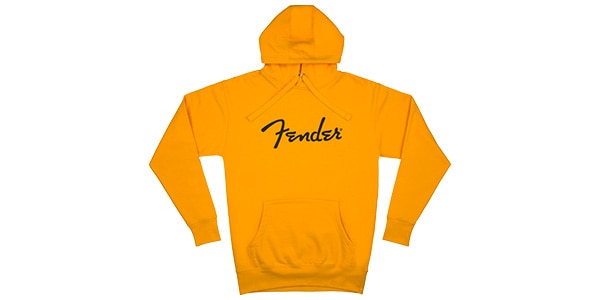 FENDER ( フェンダー ) / Fender Spaghetti Logo Hoodie, Butterscotch Blonde, XL