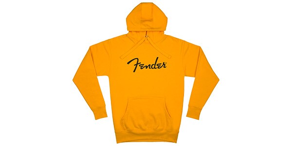 FENDER ( フェンダー )  / Fender Spaghetti Logo Hoodie, Butterscotch Blonde, XXL