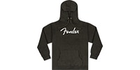 FENDER / Fender Spaghetti Logo Hoodie, Gray Heather, S