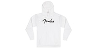 FENDER / Fender Spaghetti Logo Hoodie, Olympic White, S