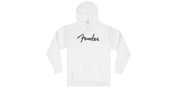 FENDER ( フェンダー )  / Fender Spaghetti Logo Hoodie, Olympic White, S