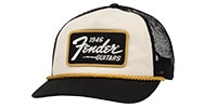 FENDER /  	FENDER 1946 GOLD BRAID HAT, BLACK