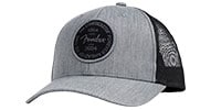 FENDER / Stratocaster 70th Annv Badge Hat, Gray Heather, One Size