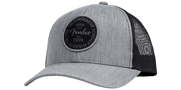 FENDER ( フェンダー )  / Stratocaster 70th Annv Badge Hat, Gray Heather, One Size