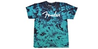 FENDER TIE DYE LOGO T-SHIRT‚ BLUE L