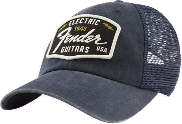 FENDER/RAGLAN BONES Fender Electric Hat, Navy