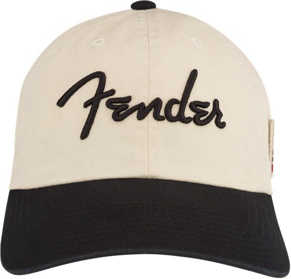 FENDER/United Slouch Hat, Cream, Blk, Green