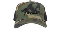 FENDER Camo Snapback Hat