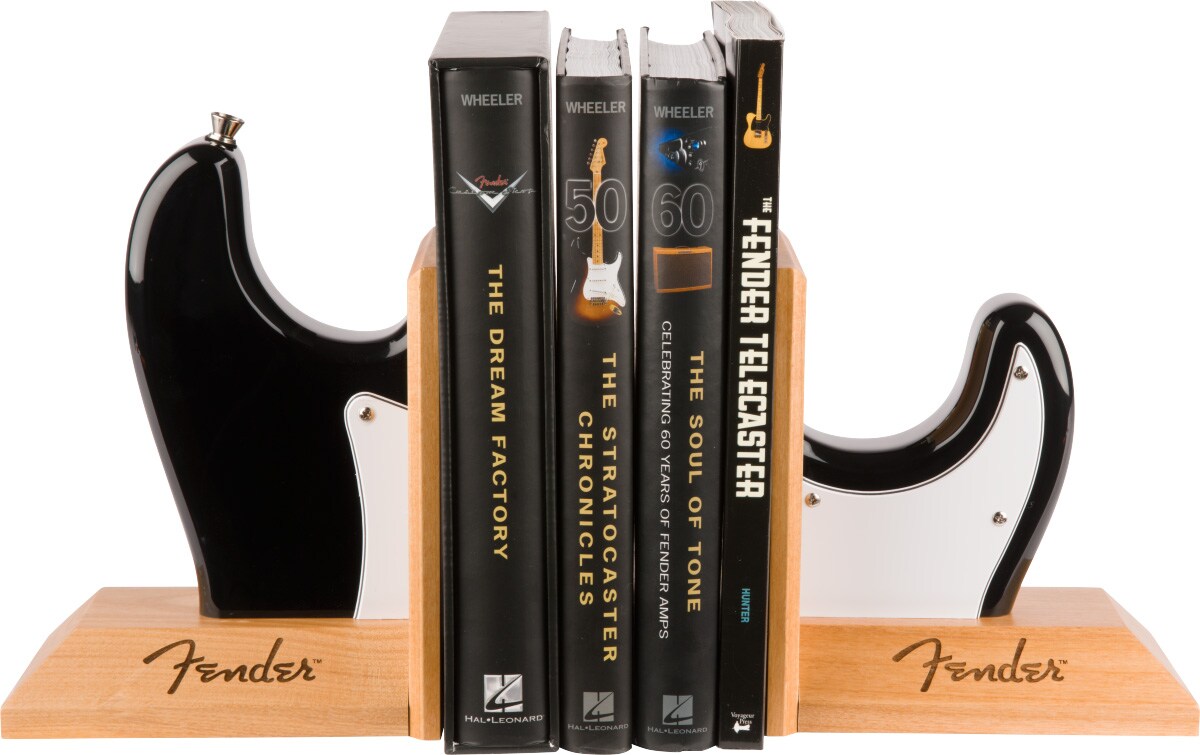 FENDER/BOOKENDS STRATOCASTER BLACK