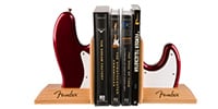 FENDER BOOKENDS BASS RED