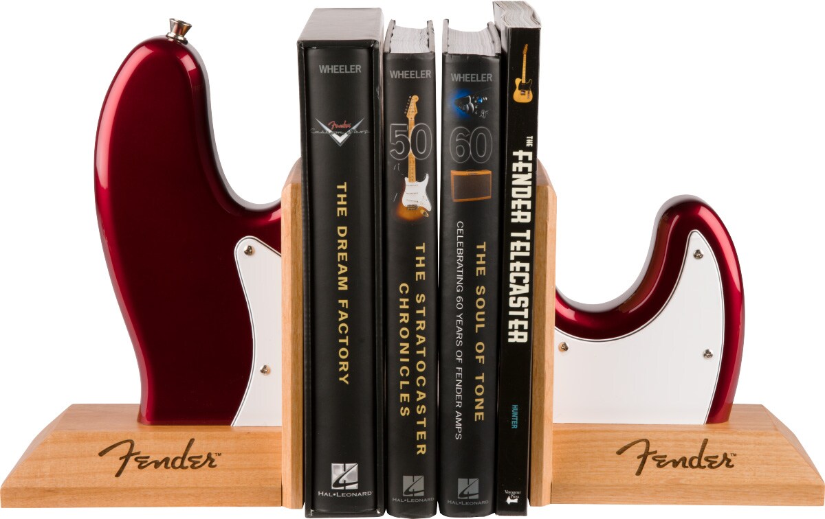 FENDER/BOOKENDS BASS RED