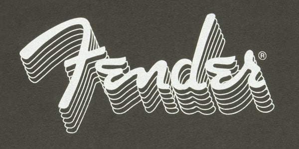 FENDER / REFLECTIVE INK T-SHIRT, CHARCOAL M 画像2
