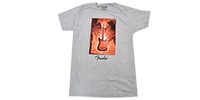 FENDER / FENDER SURF TEE GREY HEATHER, M