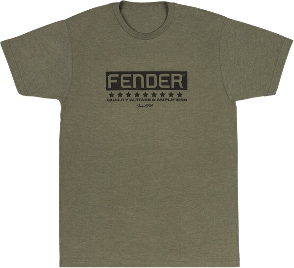 FENDER/Bassbreaker logo T-Shirt, Army Green S