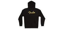 FENDER Fender Yellow Stitch Logo Hoodie Black M