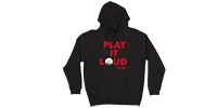 FENDER Play it Loud Hoodie, Blk S