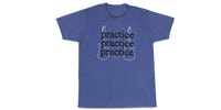 FENDER Practice T-Shirt‚ Heathered Blue L