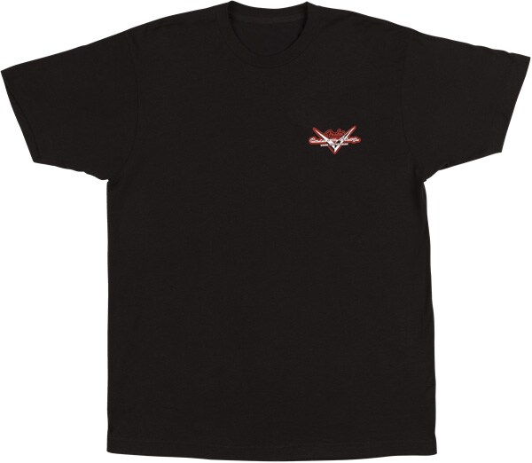 FENDER/Custom Shop Globe T-Shirt, Blk S