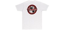 FENDER Spaghetti Logo Globe T-Shirt, Wht S