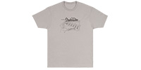 FENDER Strat Blue Print T-Shirt‚ Silver XL