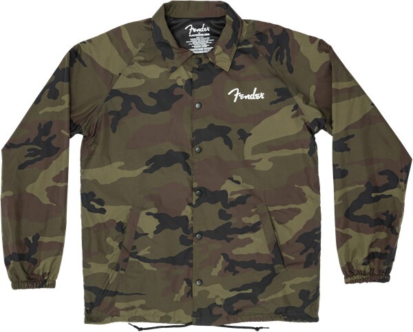 FENDER/Camo Coaches Jacket, S