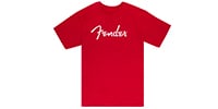 FENDER / SPAGHETTI LOGO T-SHIRT DAKOTA RED M