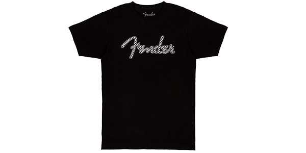 FENDER ( フェンダー )  / SPAGHETTI WAVY CHECKER LOGO TEE, M