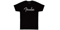 FENDER / SPAGHETTI WAVY CHECKER LOGO TEE, XL