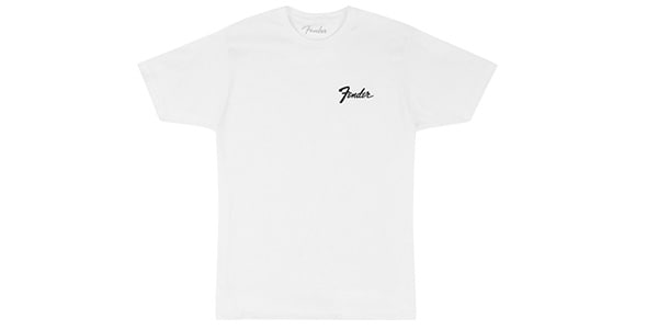 FENDER / Transition Logo Tee, White, L