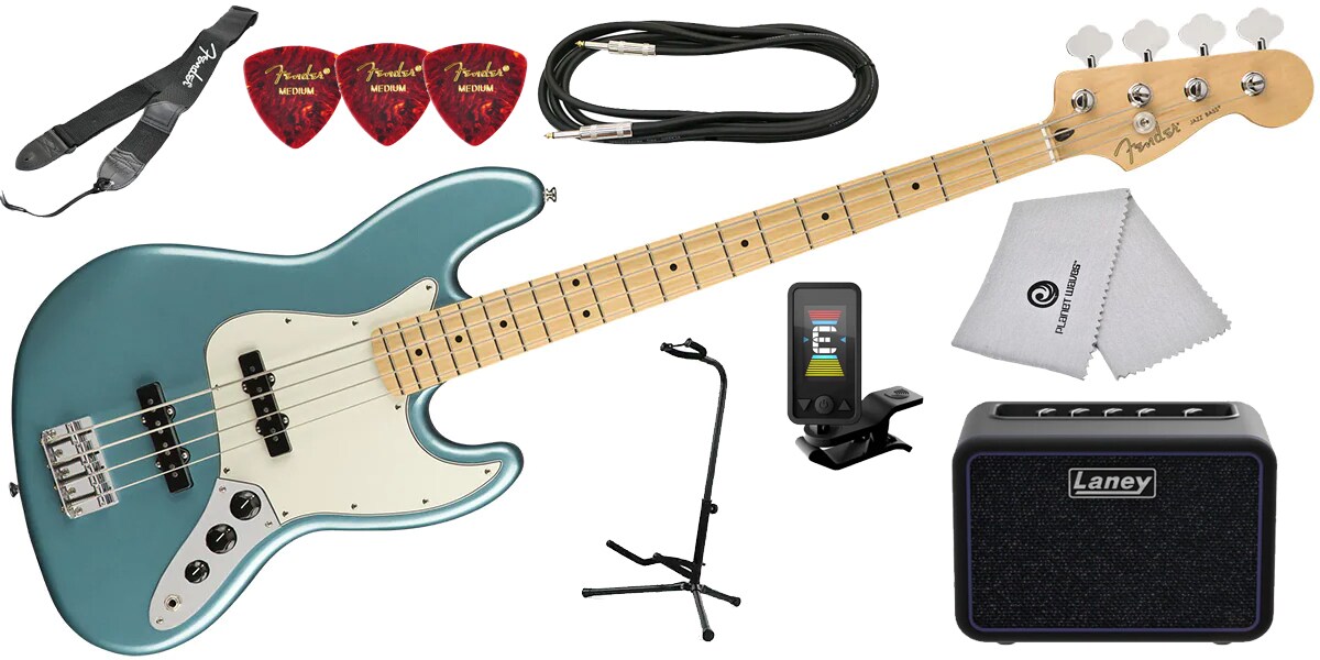 受け渡し決定】FENDER Player Jazz Bass Maple Tidepool エレキベース