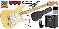 FENDER / Player Stratocaster Maple Butter Cream 初心者セット