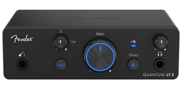 Fender Studio ( フェンダースタジオ )  / Quantum LT 2 USB-Cオーディオインターフェイス