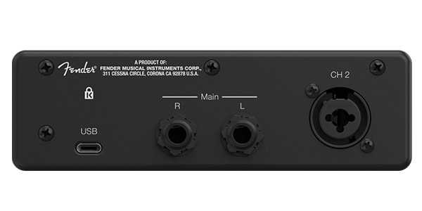 Fender Studio ( フェンダースタジオ ) Quantum LT 2 USB-Cオーディオ