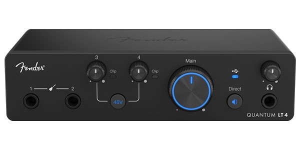 Fender Studio ( フェンダースタジオ )  / Quantum LT 4 USB-Cオーディオインターフェイス