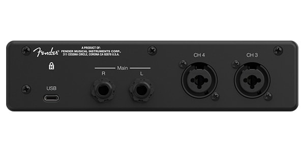 Fender Studio ( フェンダースタジオ ) / Quantum LT 4 USB-Cオーディオインターフェイス画像2