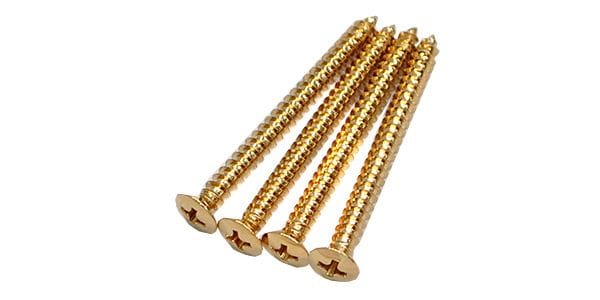 FERNANDES/NECK JOINT SCREW 4mm GOLD