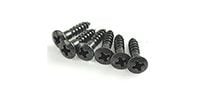 FERNANDES G type Pickguard Screws 6pcs BL