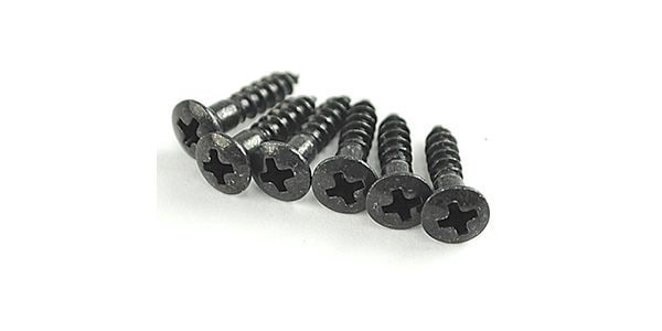 FERNANDES/G type Pickguard Screws 6pcs BL