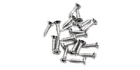 FERNANDES Stainless Screws for Pickguard Metric